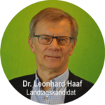 Landtagskandidat Dr. Leonhard Haaf