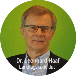 Landtagskandidat Dr. Leonhard Haaf